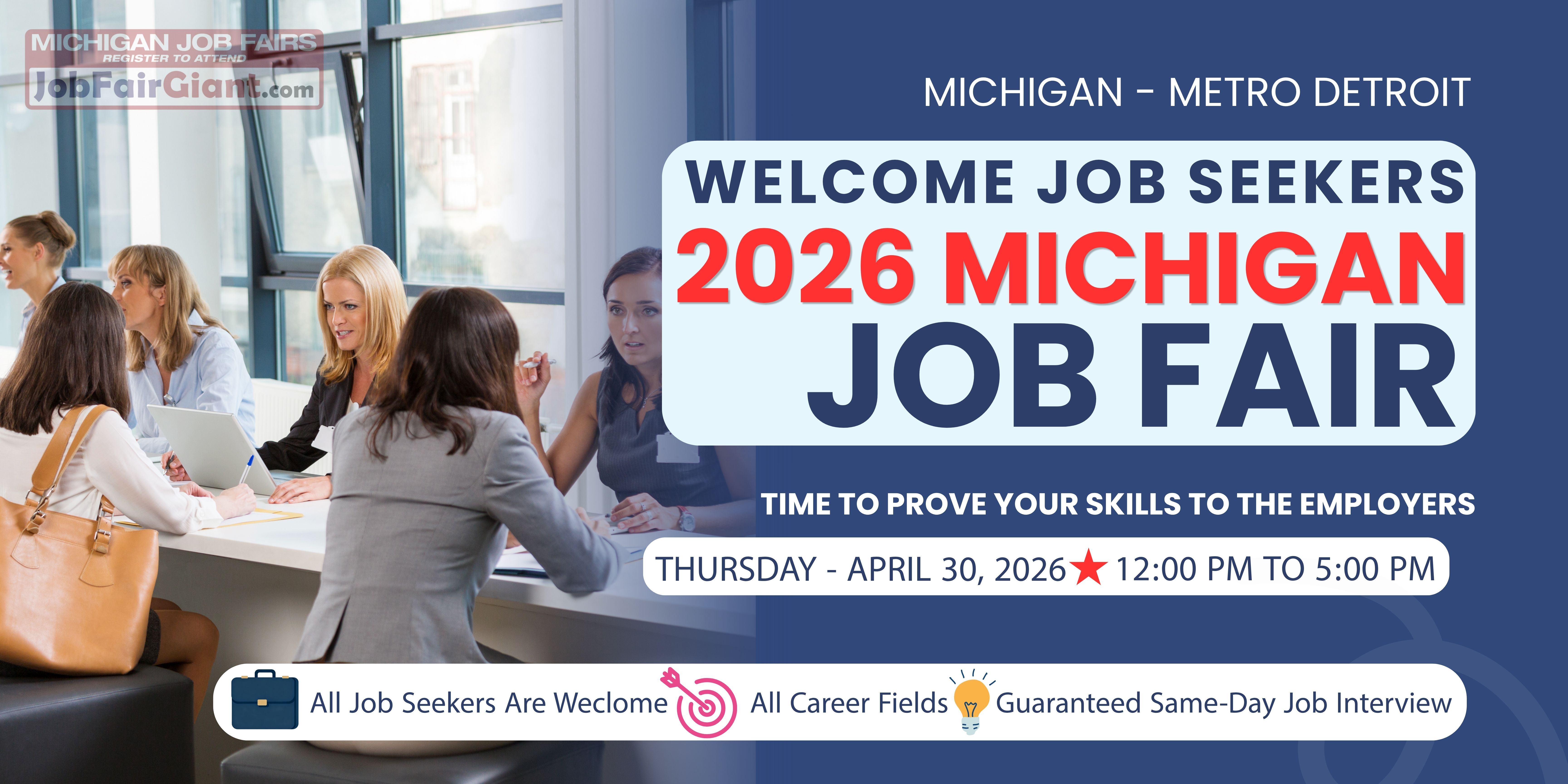 Michigan Metro Detroit Online Job Fair